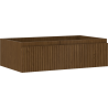 Mexen Rivel meuble de salle de bain sous-lavabo 80 cm, 1 tiroir, rainuré, noyer - 91A20-08023-1-BF86