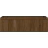 Mexen Rivel meuble de salle de bain sous vasque 80 cm, 1 tiroir, rainuré, noyer - 91A20-08023-1-BF86