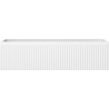 Mexen Rivel meuble de salle de bain sous-vasque 90 cm, 1 tiroir, cannelure, blanc mat - 91A20-09023-1-BF01