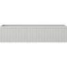 Mexen Rivel meuble de salle de bain sous lavabo 100 cm, 1 tiroir, rainuré, gris mat - 91A20-10023-1-BF62