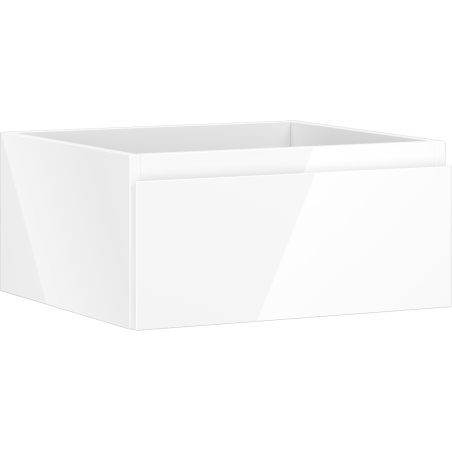 Mexen Orio meuble sous-lavabo 50 cm, 1 tiroir, blanc brillant - 91A10-05023-1-BF00