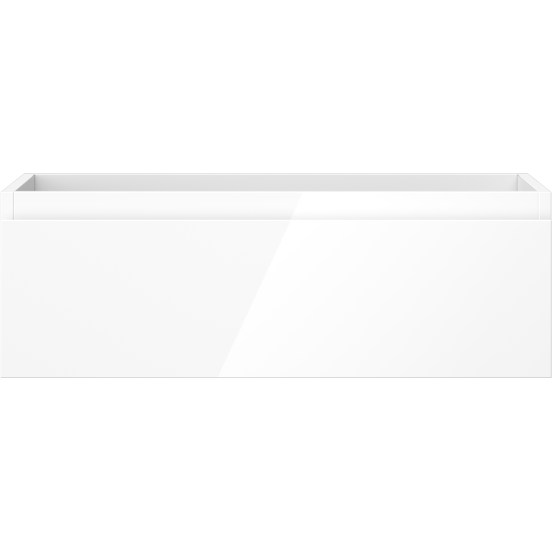 Mexen Orio meuble de salle de bain sous lavabo 70 cm, 1 tiroir, blanc brillant - 91A10-07023-1-BF00