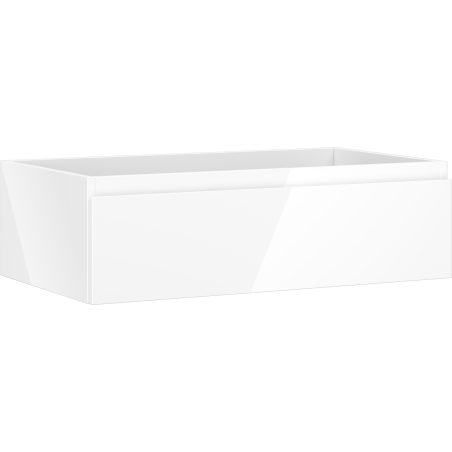 Mexen Orio armoire de salle de bain sous-lavabo 80 cm, 1 tiroir, blanc brillant - 91A10-08023-1-BF00