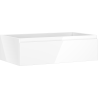 Mexen Orio armoire de salle de bain sous-lavabo 80 cm, 1 tiroir, blanc brillant - 91A10-08023-1-BF00