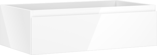 Mexen Orio meuble de salle de bain sous lavabo 80 cm, 1 tiroir, blanc brillant - 91A10-08023-1-BF00