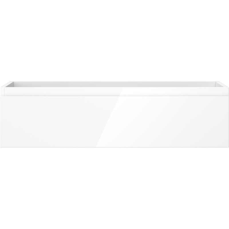 Mexen Orio meuble de salle de bain sous lavabo 90 cm, 1 tiroir, blanc brillant - 91A10-09023-1-BF00