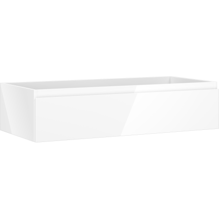 Mexen Orio meuble de salle de bain sous lavabo 100 cm, 1 tiroir, blanc brillant - 91A10-10023-1-BF00