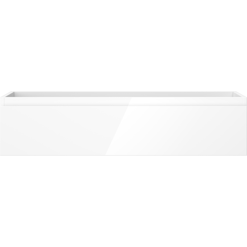 Mexen Orio Meuble de Salle de Bain sous lavabo 100 cm, 1 tiroir, blanc brillant - 91A10-10023-1-BF00