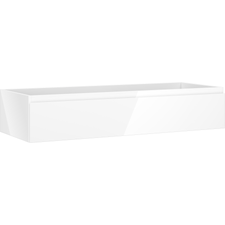 Mexen Orio meuble de salle de bain sous lavabo 120 cm, 1 tiroir, blanc brillant - 91A10-12023-1-BF00