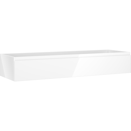 Mexen Orio armoire de salle de bains sous lavabo 140 cm, 1 tiroir, blanc brillant - 91A10-14023-1-BF00