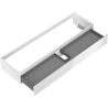 Mexen Orio meuble de salle de bain sous lavabo 160 cm, 1 tiroir, blanc brillant - 91A10-16023-1-BF00