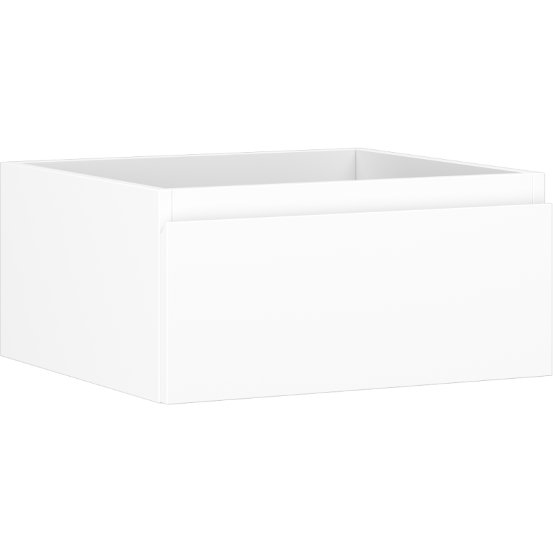 Mexen Orio meuble de salle de bains sous-vasque 50 cm, 1 tiroir, blanc mat- 91A10-05023-1-BF01