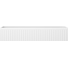 Mexen Rivel meuble de salle de bain sous lavabo 120 cm, 1 tiroir, rainuré, blanc mat - 91A20-12023-1-BF01