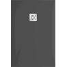 Mexen Stone+ receveur de douche rectangulaire en composite 140 x 80 cm, anthracite - 44718014