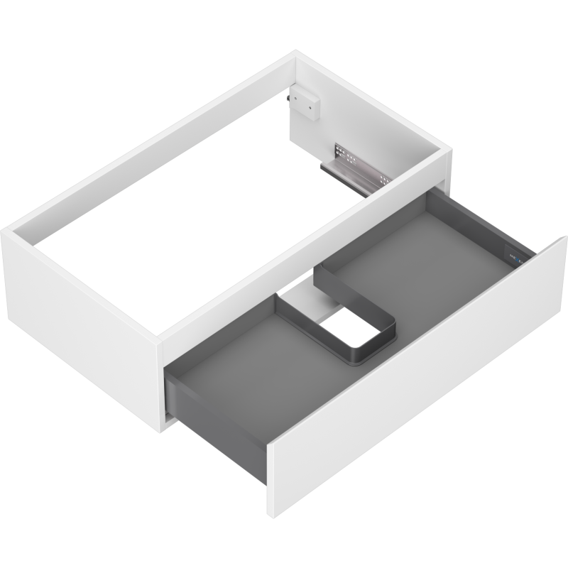 Mexen Orio meuble de salle de bains sous lavabo 80 cm, 1 tiroir, blanc mat - 91A10-08023-1-BF01