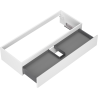 Mexen Orio meuble de salle de bains sous lavabo 120 cm, 1 tiroir, blanc mat - 91A10-12023-1-BF01