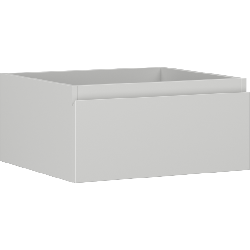 Mexen Orio meuble sous-lavabo 50 cm, 1 tiroir, gris mat- 91A10-05023-1-BF62