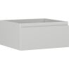 Mexen Orio meuble sous-lavabo 50 cm, 1 tiroir, gris mat- 91A10-05023-1-BF62