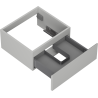 Mexen Orio meuble sous-lavabo 50 cm, 1 tiroir, gris mat- 91A10-05023-1-BF62
