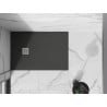 Mexen Stone+ receveur de douche rectangulaire en composite 140 x 80 cm, anthracite - 44718014