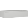 Mexen Orio armoire de salle de bain sous lavabo 100 cm, 1 tiroir, gris mat - 91A10-10023-1-BF62