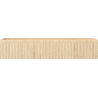 Mexen Rivel meuble de salle de bain sous lavabo 120 cm, 1 tiroir, rainuré, chêne - 91A20-12023-1-BF81