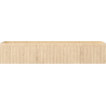 Mexen Rivel meuble de salle de bain sous-vasque 120 cm, 1 tiroir, rainuré, chêne - 91A20-12023-1-BF81
