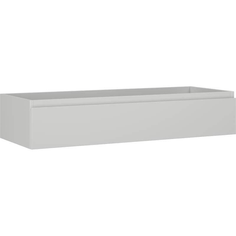 Mexen Orio meuble sous-lavabo de salle de bain 120 cm, 1 tiroir, gris mat - 91A10-12023-1-BF62