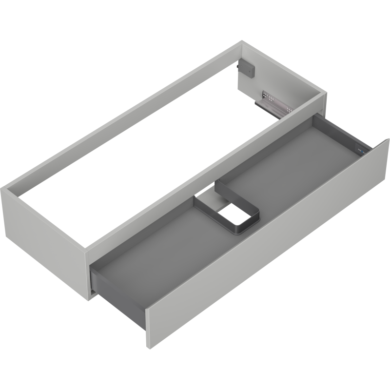 Mexen Orio armoire de salle de bain sous-lavabo 120 cm, 1 tiroir, gris mat - 91A10-12023-1-BF62