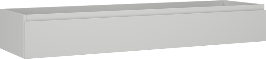 Mexen Orio meuble de salle de bain sous lavabo 160 cm, 1 tiroir, gris mat - 91A10-16023-1-BF62