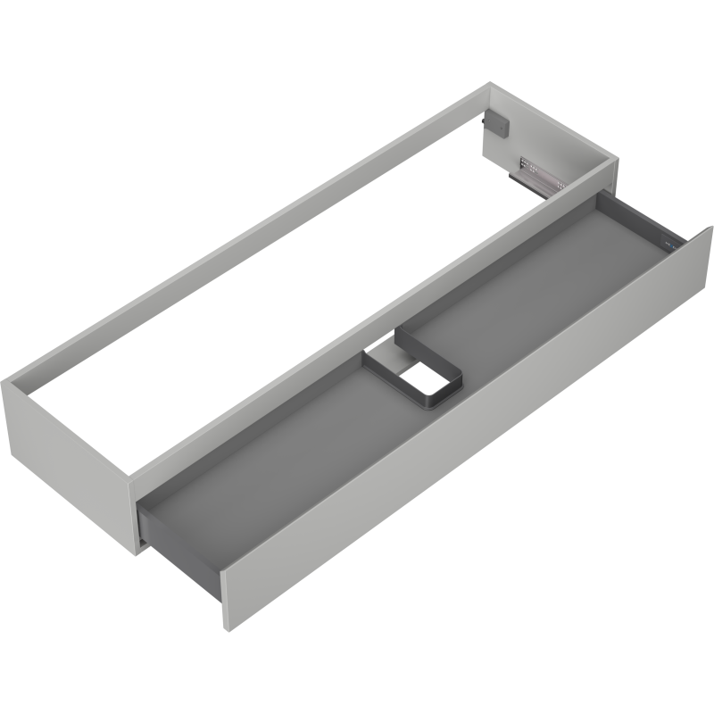 Mexen Orio armoire de salle de bain 160 cm, 1 tiroir, gris mat - 91A10-16023-1-BF62