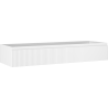 Mexen Rivel meuble de salle de bain sous lavabo 140 cm, 1 tiroir, rainuré, blanc mat - 91A20-14023-1-BF01