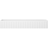 Mexen Rivel meuble de salle de bain sous lavabo 140 cm, 1 tiroir, rainuré, blanc mat - 91A20-14023-1-BF01