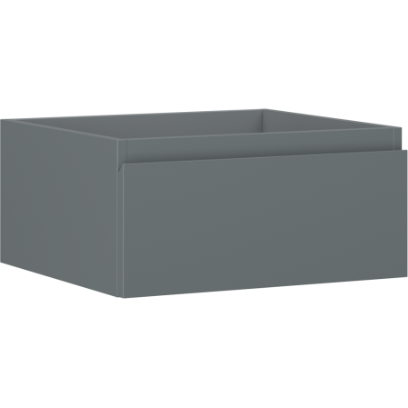 Mexen Orio meuble sous-lavabo 50 cm, 1 tiroir, graphite mat- 91A10-05023-1-BF66