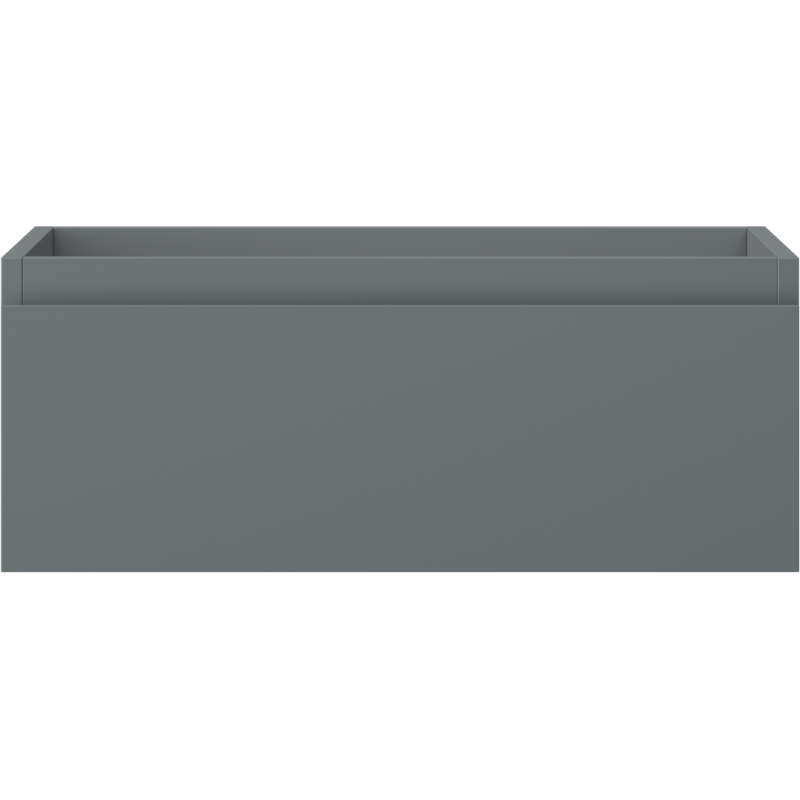 Mexen Orio armoire de salle de bain sous lavabo 60 cm, 1 tiroir, graphite mat - 91A10-06023-1-BF66