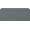 Mexen Orio armoire de salle de bains sous lavabo 60 cm, 1 tiroir, graphite mat - 91A10-06023-1-BF66