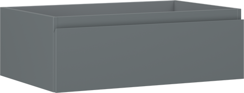 Mexen Orio armoire de salle de bain sous lavabo 70 cm, 1 tiroir, graphite mat - 91A10-07023-1-BF66