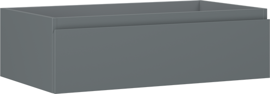 Mexen Orio meuble de salle de bains sous-lavabo 80 cm, 1 tiroir, graphite mat - 91A10-08023-1-BF66