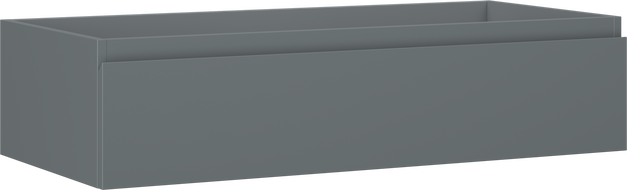 Mexen Orio meuble de salle de bains sous lavabo 100 cm, 1 tiroir, graphite mat - 91A10-10023-1-BF66