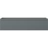 Mexen Orio meuble de salle de bains sous lavabo 100 cm, 1 tiroir, graphite mat - 91A10-10023-1-BF66