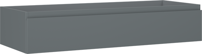 Mexen Orio meuble de salle de bain sous lavabo 120 cm, 1 tiroir, graphite mat - 91A10-12023-1-BF66