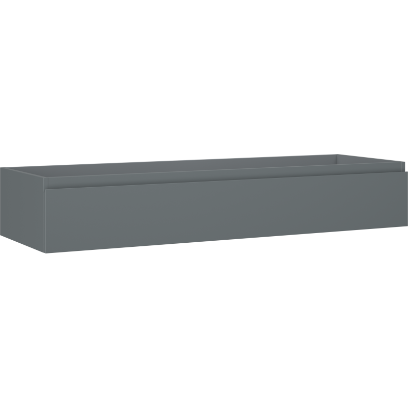 Mexen Orio meuble de salle de bain sous lavabo 140 cm, 1 tiroir, graphite mat - 91A10-14023-1-BF66