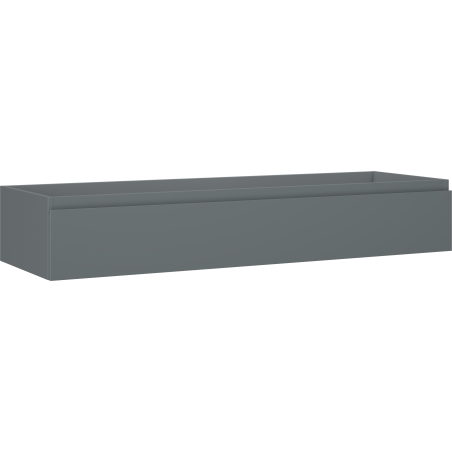 Mexen Orio meuble de salle de bain sous lavabo 140 cm, 1 tiroir, graphite mat - 91A10-14023-1-BF66