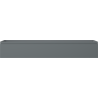Mexen Orio meuble de salle de bain sous lavabo 140 cm, 1 tiroir, graphite mat - 91A10-14023-1-BF66