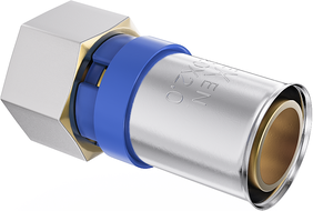Mexen PEX-P raccord demi-bouchon à compression, serti PEX 20 x 1/2 GW - W97135-2012F-00