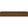 Mexen Rivel meuble de salle de bain sous-vasque 140 cm, 1 tiroir, rainuré, noyer - 91A20-14023-1-BF86