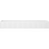 Mexen Rivel meuble de salle de bain sous-vasque 160 cm, 1 tiroir, rainuré, blanc mat - 91A20-16023-1-BF01