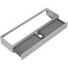 Mexen Rivel meuble de salle de bain sous lavabo 160 cm, 1 tiroir, rainuré, gris mat - 91A20-16023-1-BF62