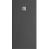 Mexen Stone+ receveur de douche rectangulaire en composite 180 x 80 cm, anthracite - 44718018