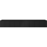 Mexen Rivel meuble de salle de bain sous lavabo 160 cm, 1 tiroir, rainuré, noir mat - 91A20-16023-1-BF71